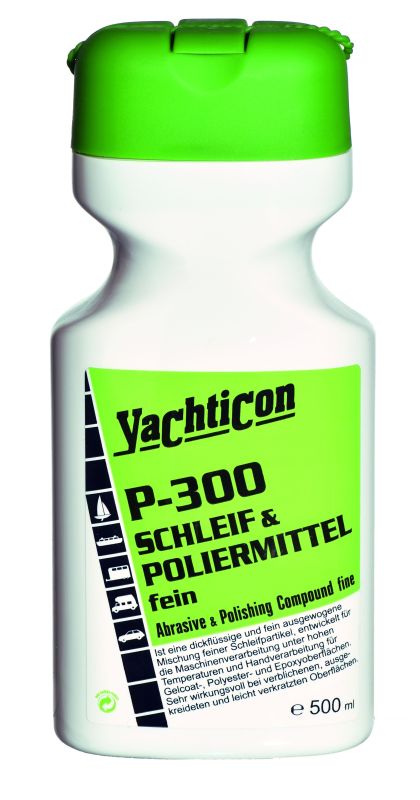 YACHTICON P-300 Schleif- und Poliermittel fein 500 ml