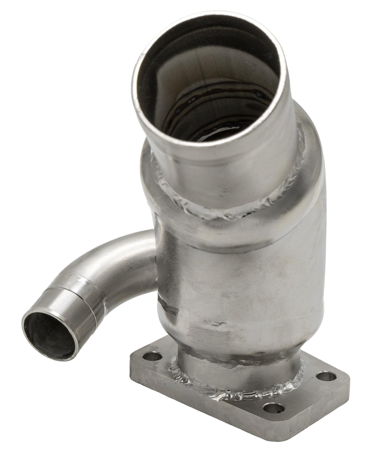 Exhaust bend D2–55, MD22 Stainless steel