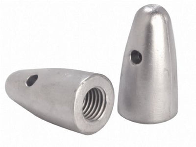 Anode for 40 mm shaft, 1", zinc