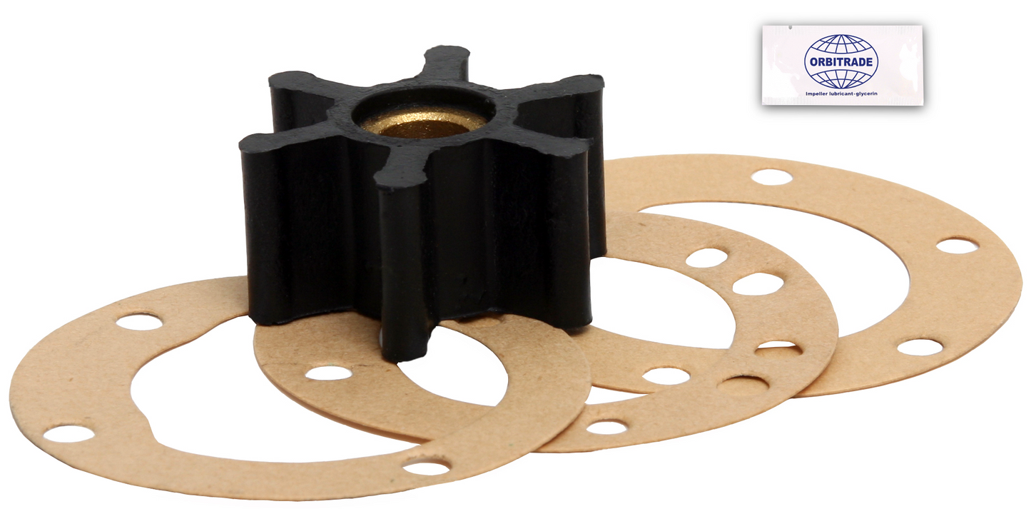 Impeller kit Yanmar 2GM, 2QM, 3GM, 3QM, YSB8, YSB12, YSM12, SB12 104211-42071
