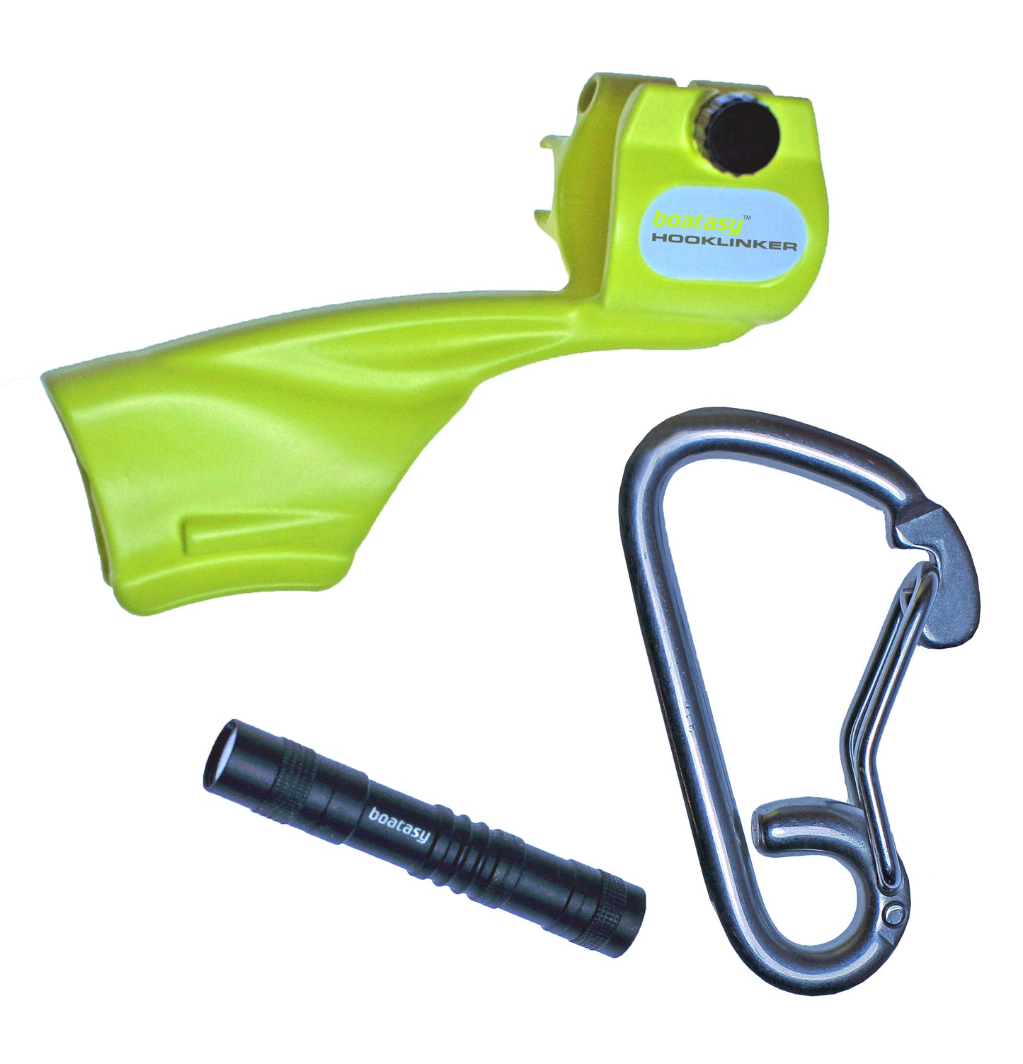 BOATASY Bojenhaken Hooklinker mit LED-Taschenlampe