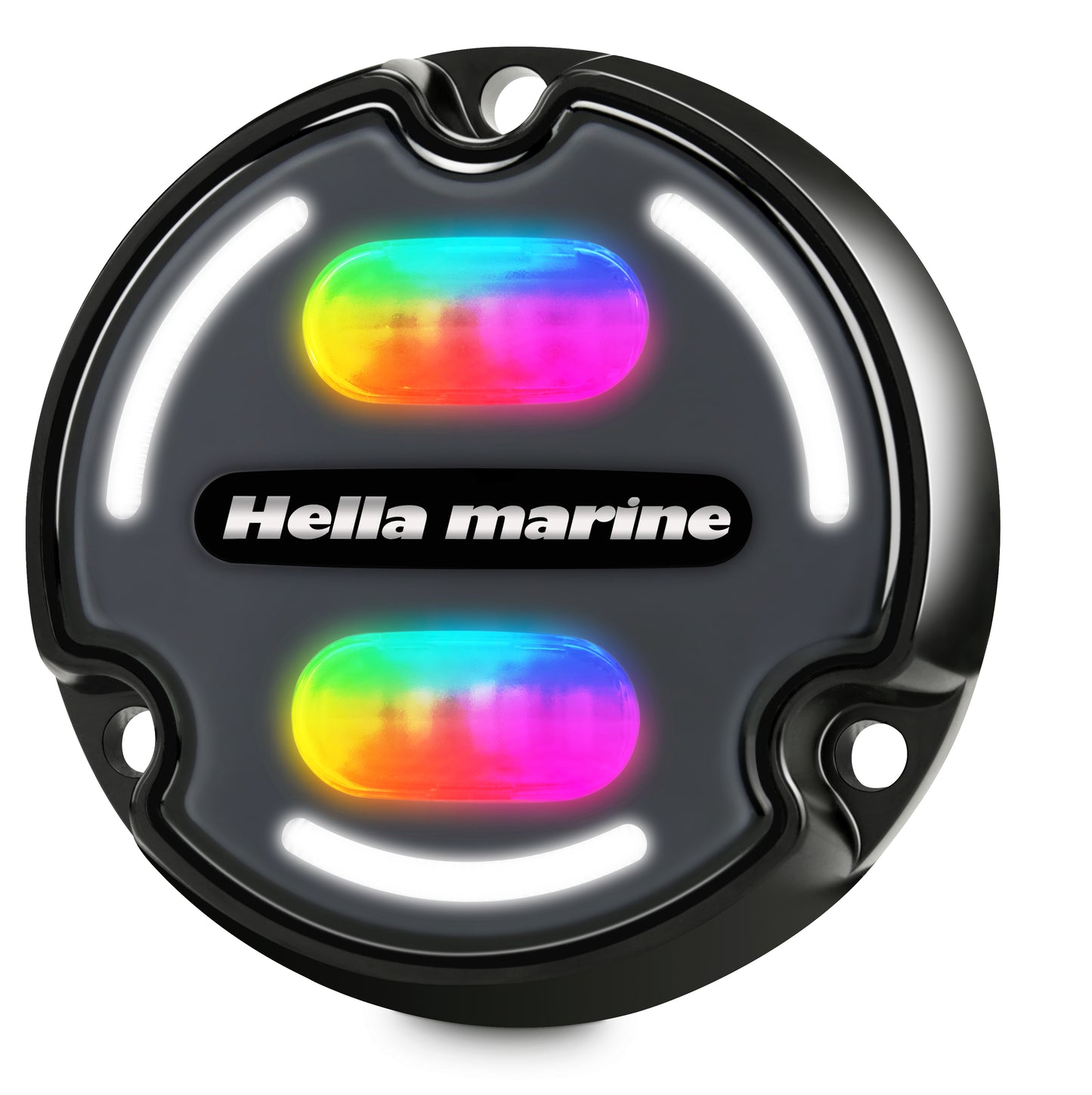 HELLA LED-Unterwasserlicht Apelo A2 Alu 12/24V RGB, grau SB-Pack