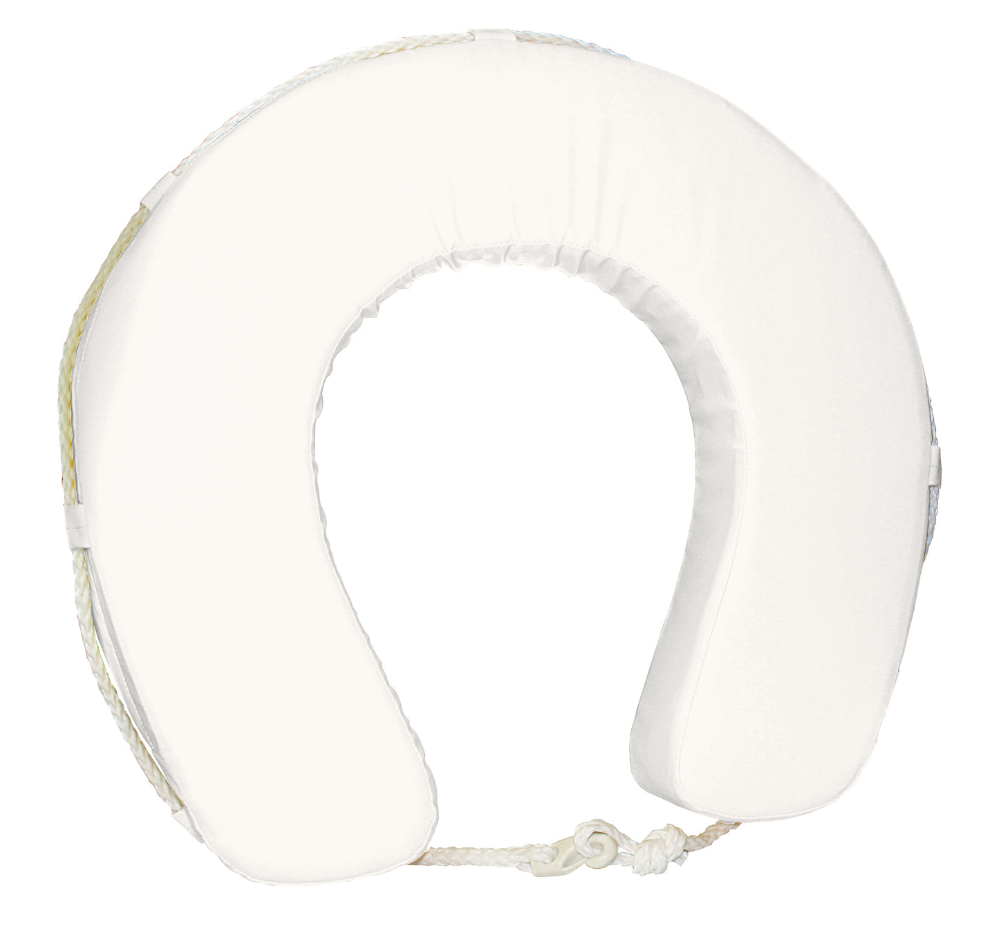 Hufeisen Rettungsring PVC weiß