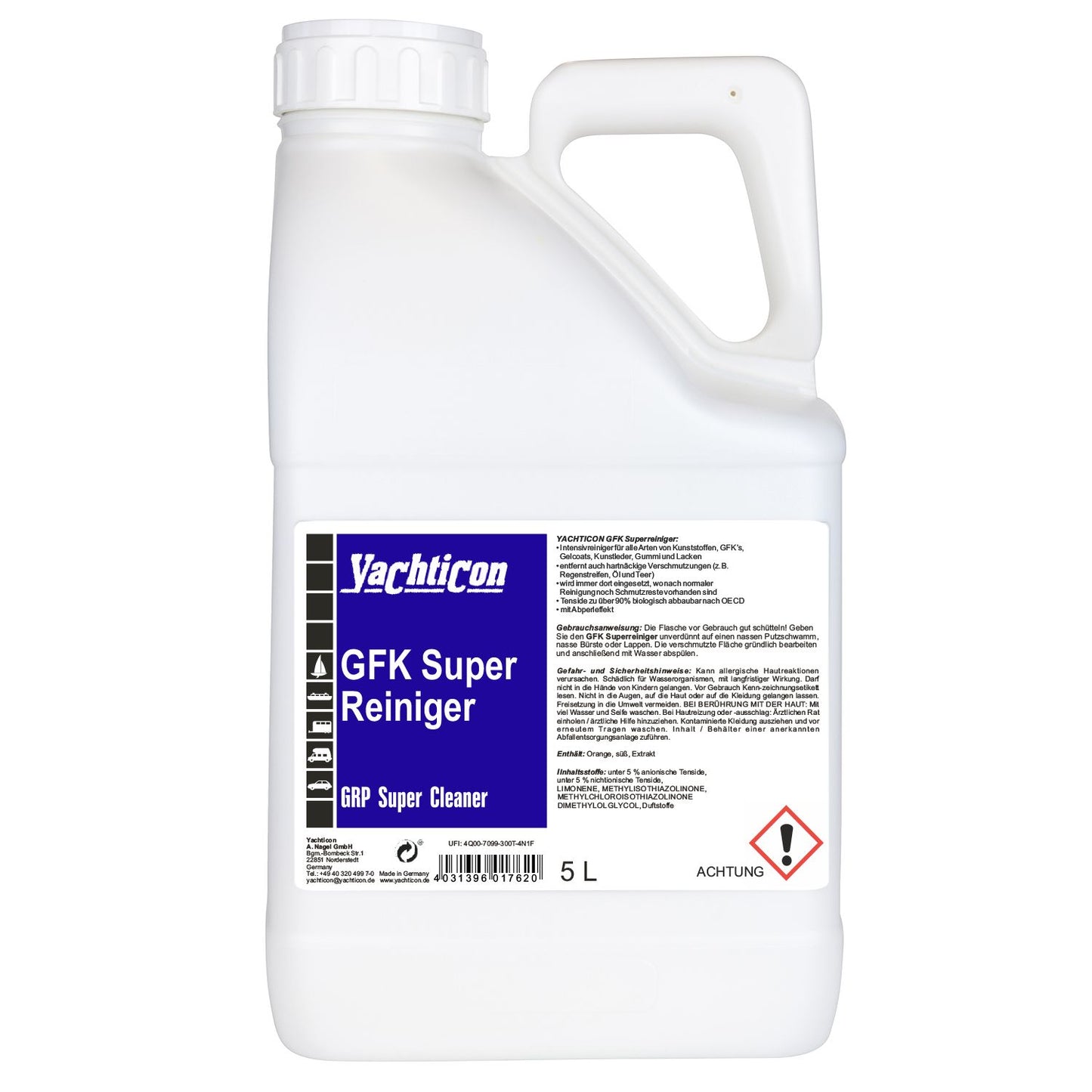 Yachticon GFK Superreiniger 500 ml