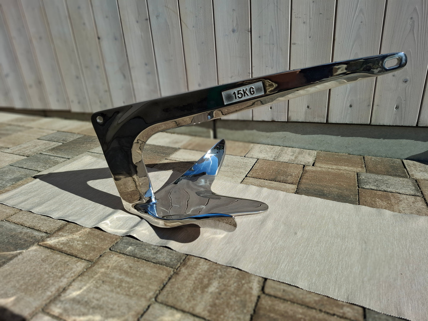 Edelstahl M-Anker 15 kg