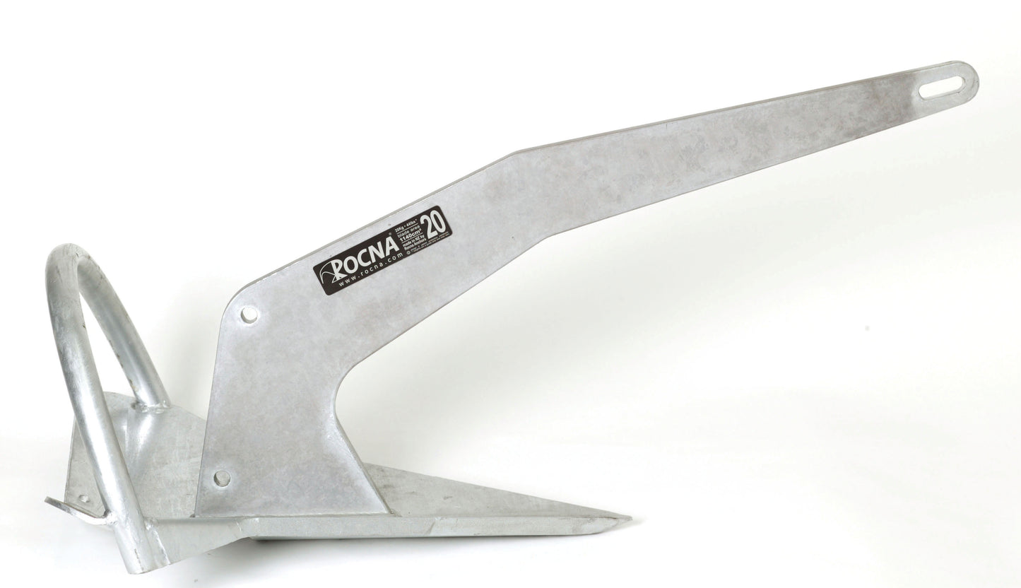 ROCNA Pflugschar-Bügel-Anker Original verzinkt 55kg