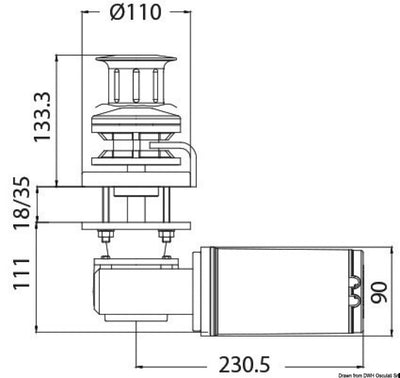 ITALWINCH Ankerwinde Smart R1