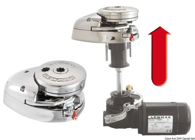 Lewmar V1 Ankerwinde Kettennuss 6 / 8mm SET mit Schutzschalter und Fernschalter