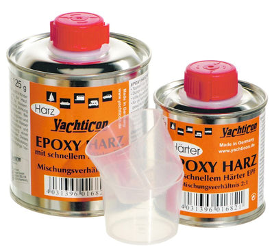 Yachticon Epoxy Harz mit schnellem Härter EPF 375 g