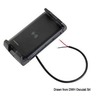 SCANSTRUT Handyhalter mit wasserdichtem kabellosem Ladegerät 15 W