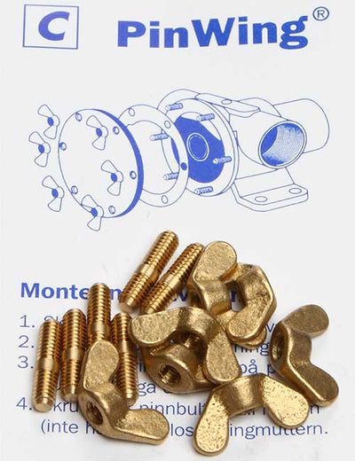 Pin wing kit end cover B18, B20 MD3, MD17, 2003T