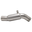 Exhaust bend MD1-3,6,7,11,17 Uni Stainless steel
