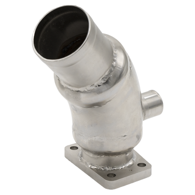 Exhaust bend D2–55, MD22 Uni Stainless steel