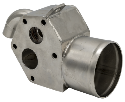 Exhaust bend D2-60, D2–75 Turbo Stainless steel