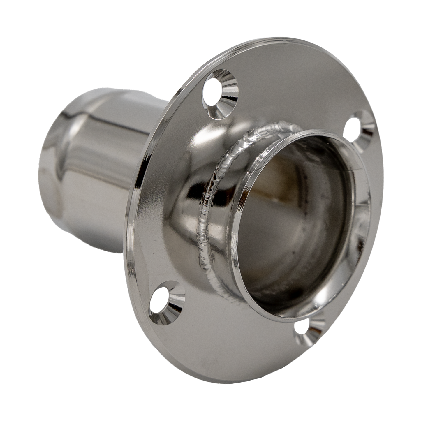 Thru hull exhaust pipe - straight, SS, diameter 45 mm