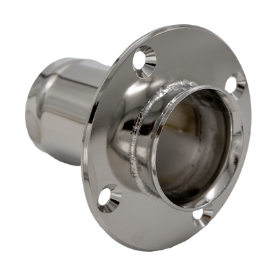 Thru hull exhaust pipe - straight, SS, diameter 45 mm