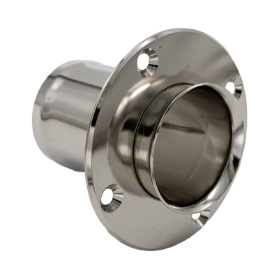 Thru hull exhaust pipe - straight, SS, diameter 51 mm