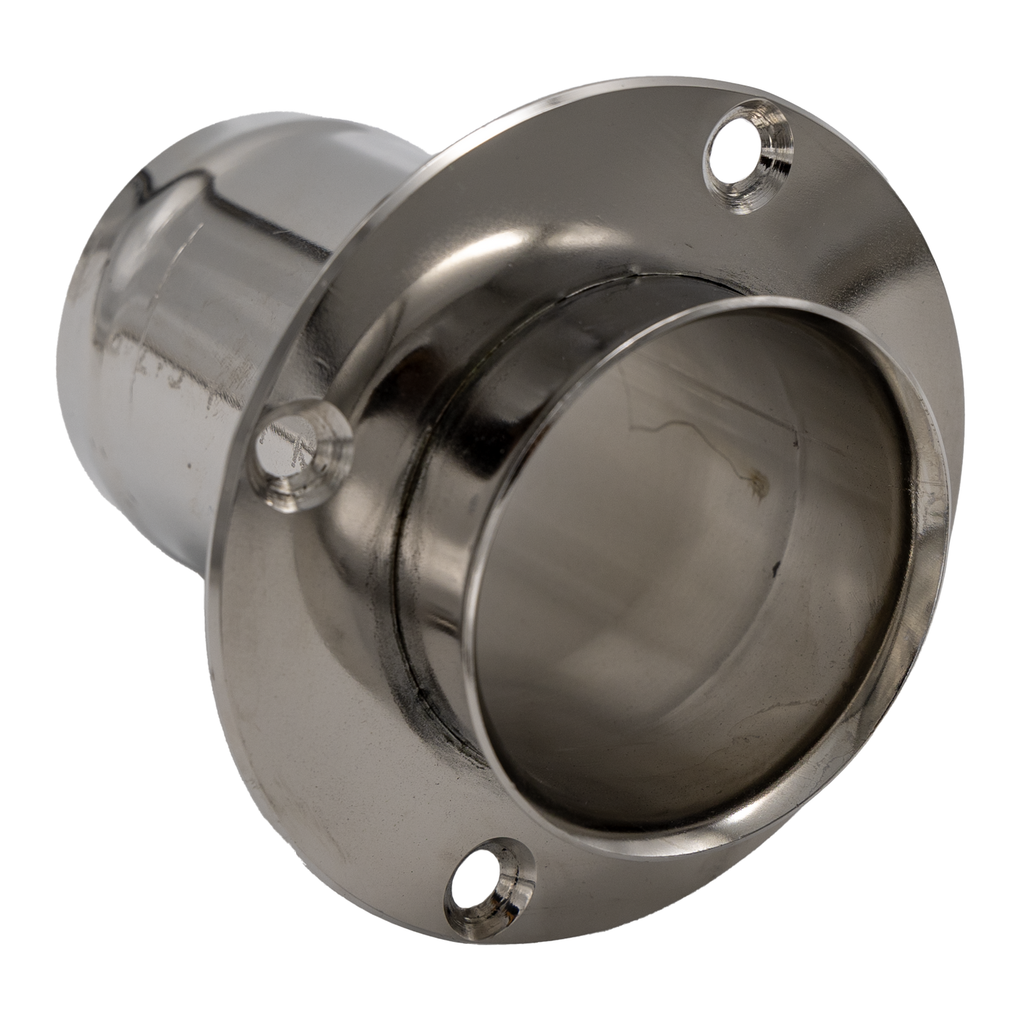 Thru hull exhaust pipe - straight, SS, diameter 63 mm