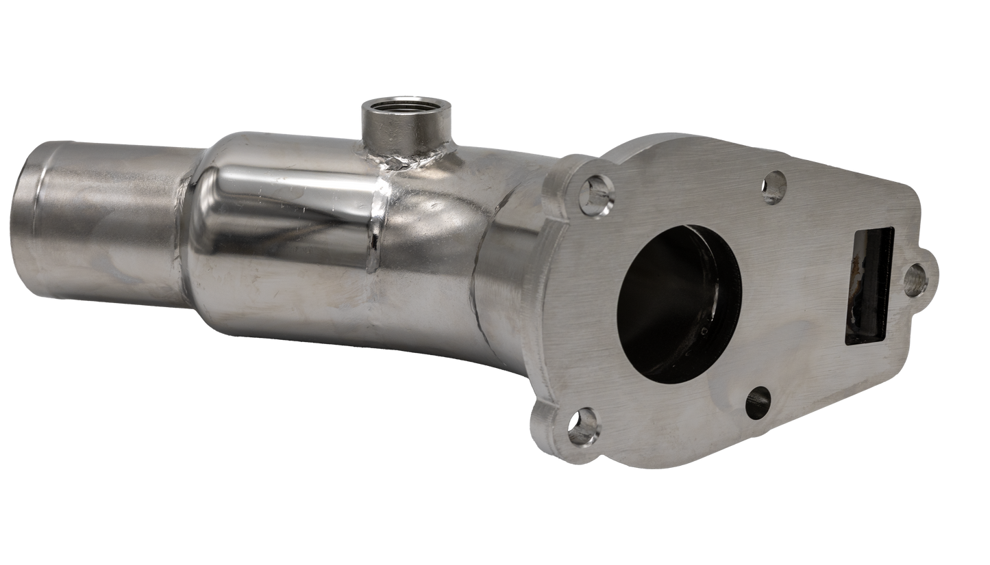 Exhaust bend MD21, MD32 Stainless steel