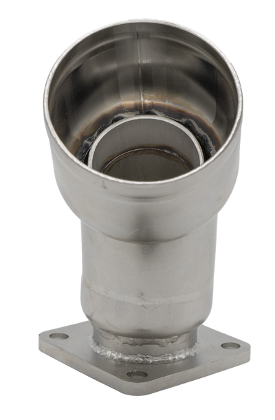 Exhaust bend Yanmar 3JH, 4JH (45dg) Stainless steel