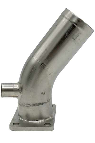 Exhaust bend Yanmar 2GM, 3GM, 2YM, 3YM, 3HM series Stainless steel