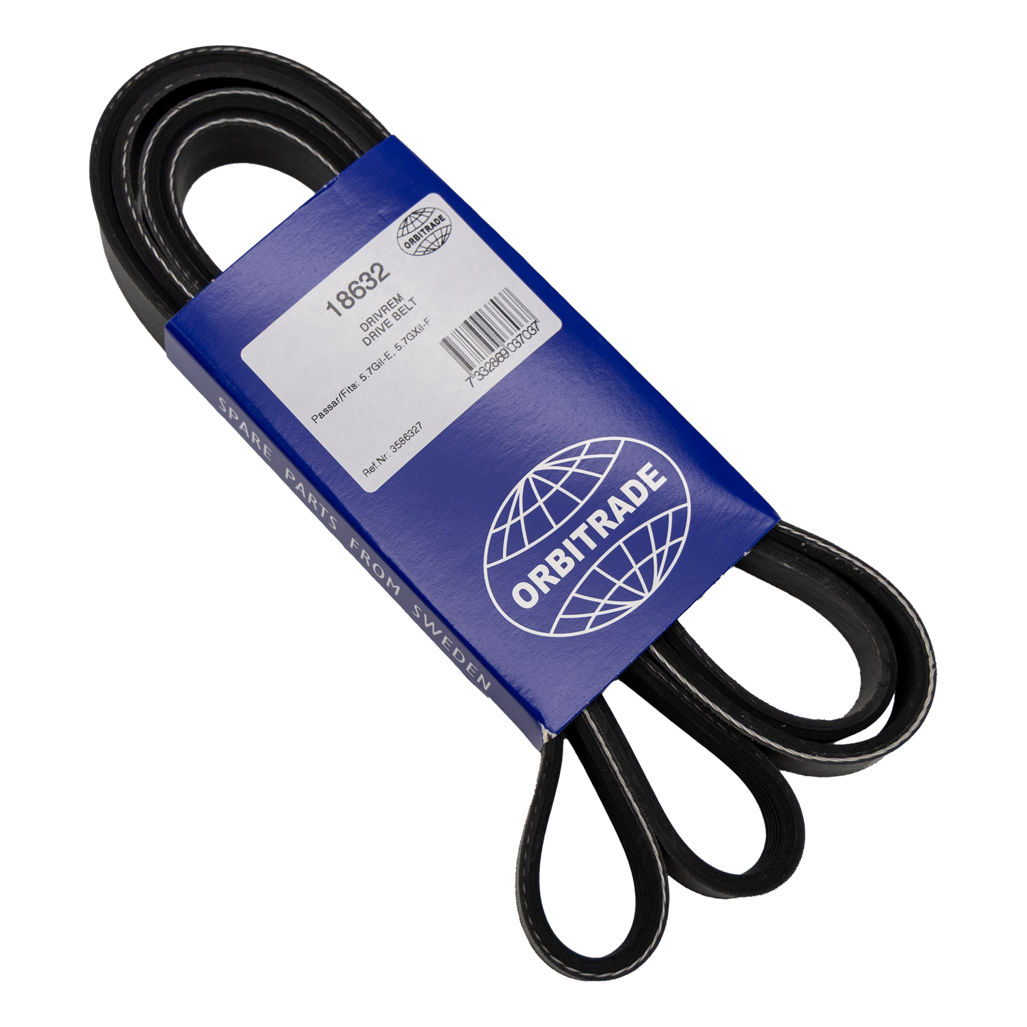 V-ribbed belt 5.7Gil-E, 5.7GXil-F