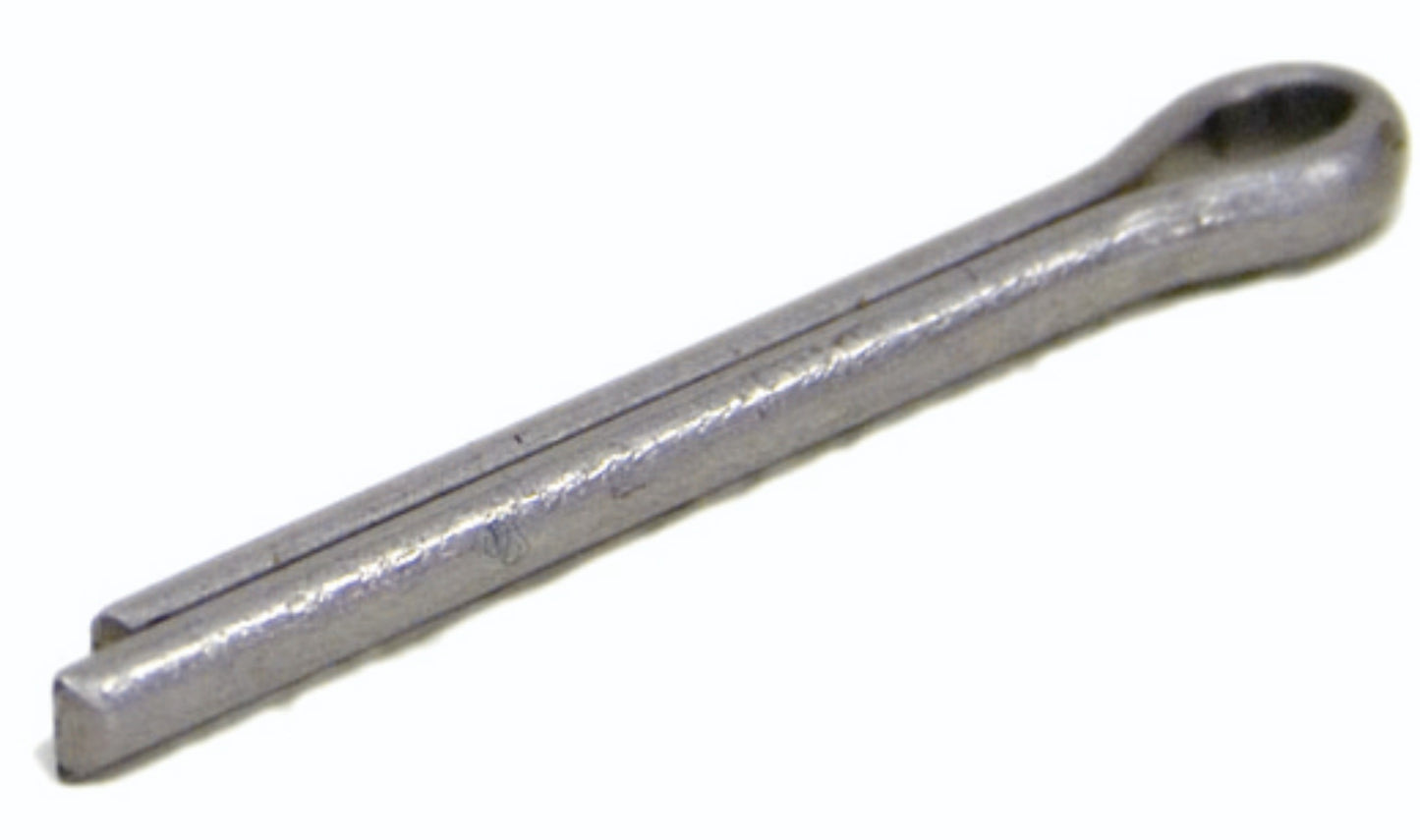 Cotter pin to lock folding castle nut