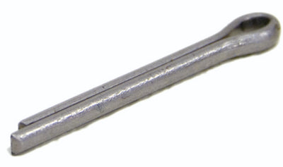 Cotter pin to lock folding castle nut