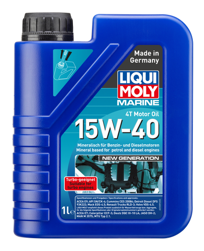 Marine 4T Motor Oil 15W-40 New Generation