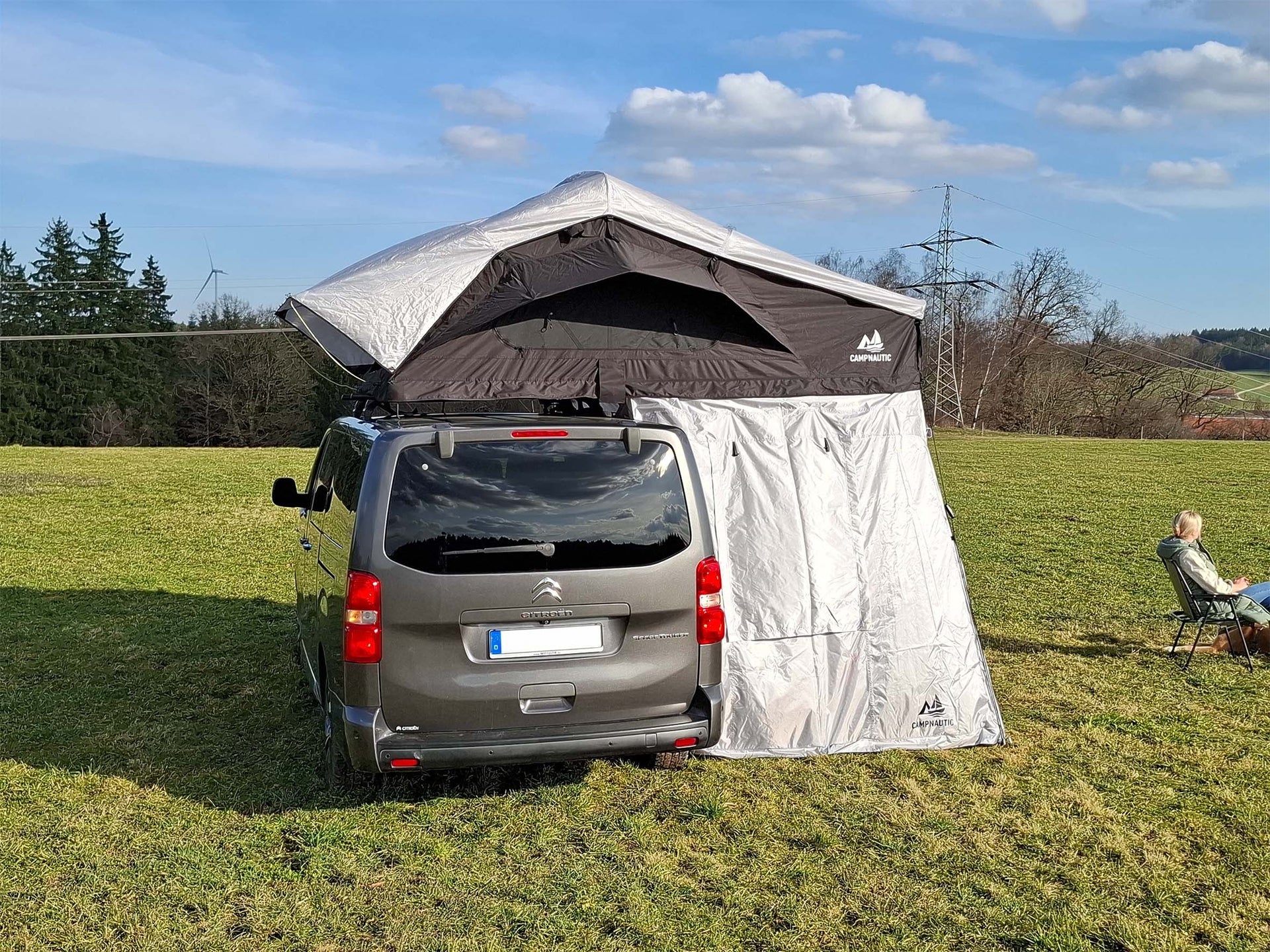 Dachzelt Deluxe Soft 160x240cm – CampNautic