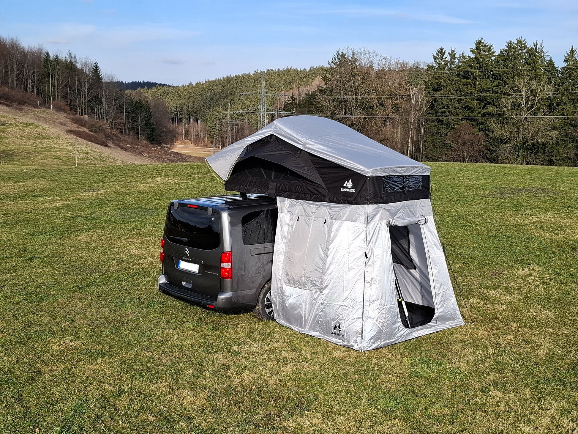 Dachzelt Deluxe Soft 160x240cm – CampNautic