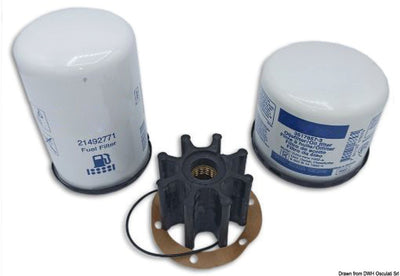 Wartungskit f.VOLVO-Dieselmotoren (877201) D30 / D31 / KAD32