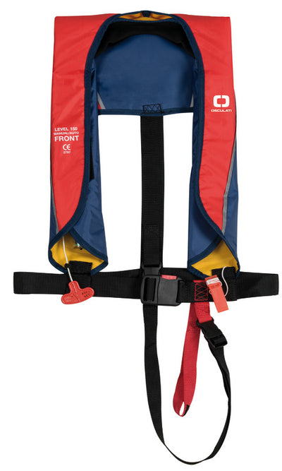 Selbstaufblasende Schwimmweste Junior 1MAJ 150 N (EN ISO 12402-3)