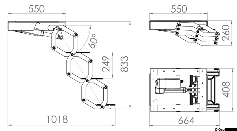E-STEP elektrische Badeleiter