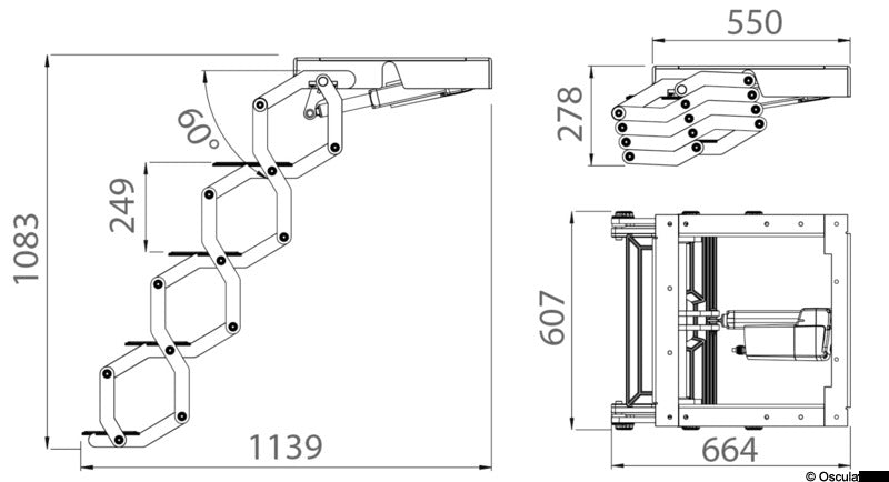 E-STEP elektrische Badeleiter