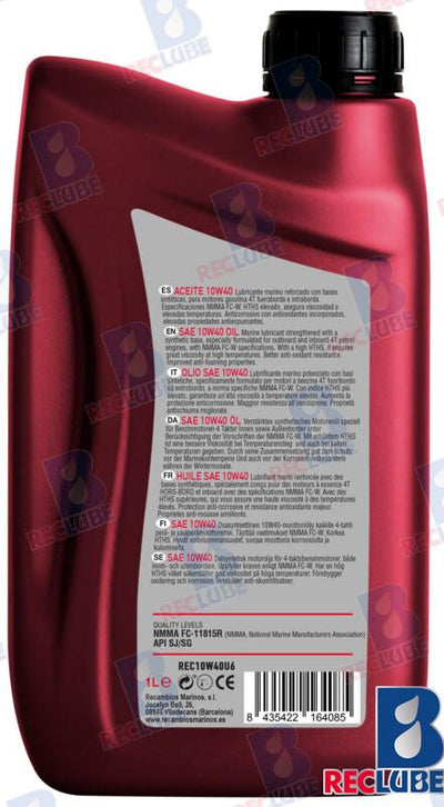 BOOTS-MOTORENÖL 10W-40, SYNT, B X6
