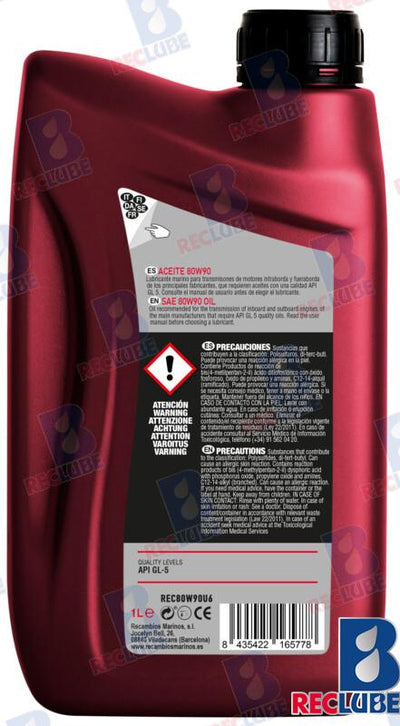 GETRIEBEÖL SYNTHETISCH 80W90 X6