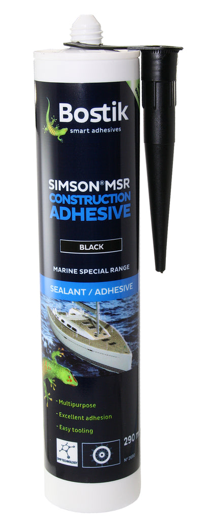 BOSTIK Konstruktionsklebstoff Simson MSR CA Kartusche 290ml grau