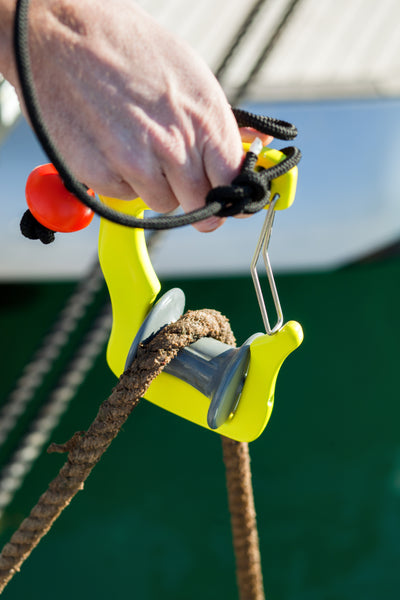 BOATASY Seilführung GHook mit Seil und Griffkugel