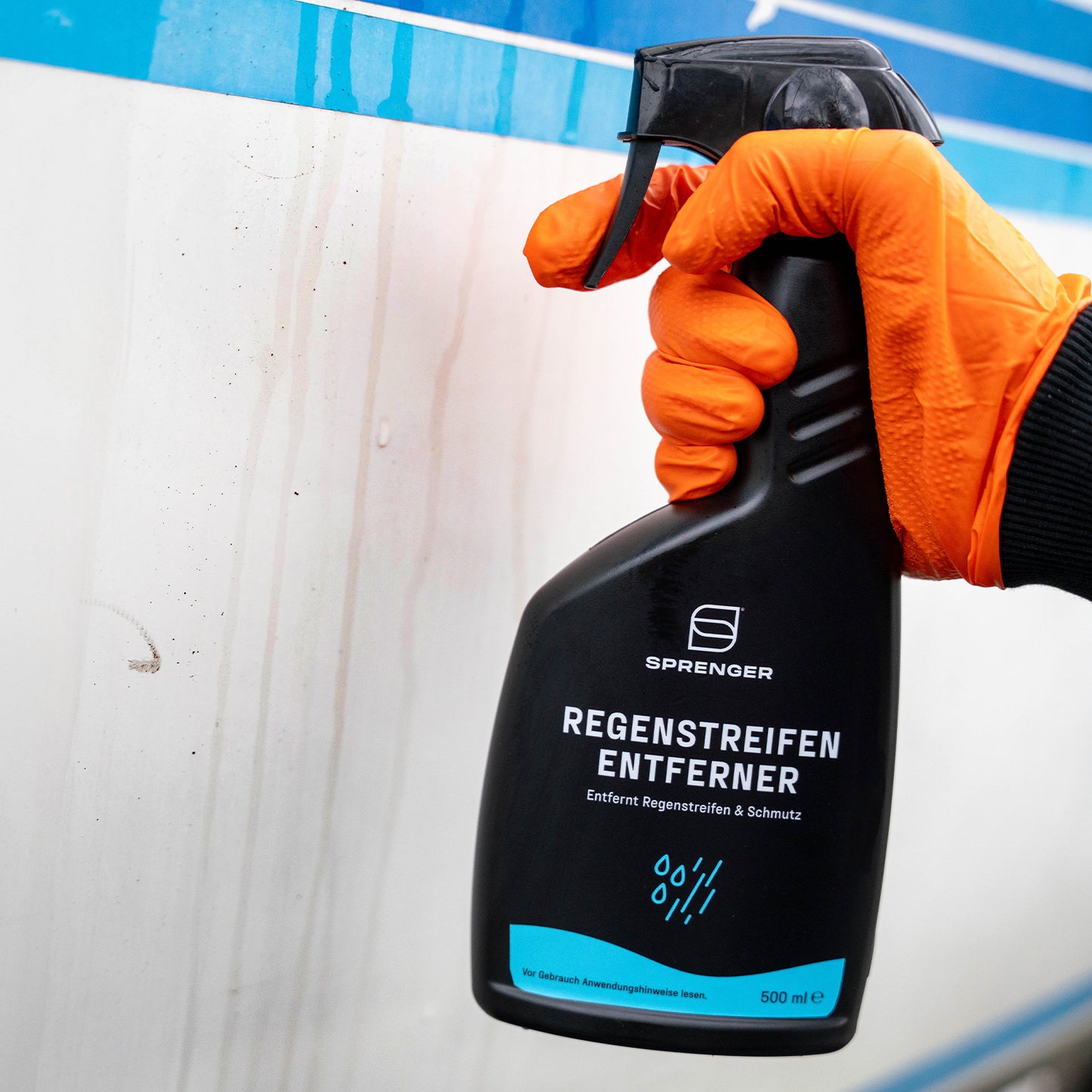 SPRENGER Regenstreifenentferner - Oberflächenbehandlung