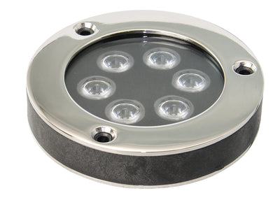 LED-Unterwasserlicht Merlin GFK/A4 12/24V 14W blau